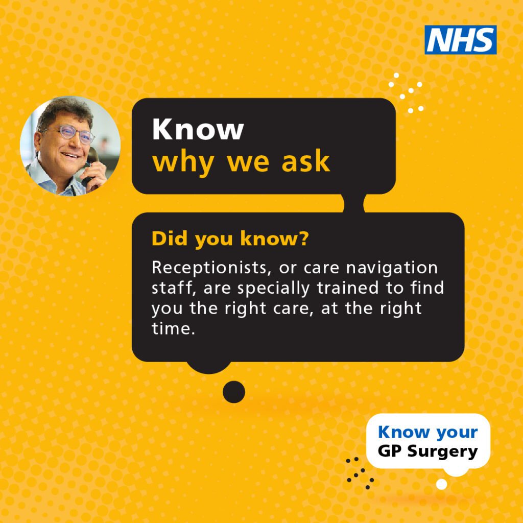 know why we ask