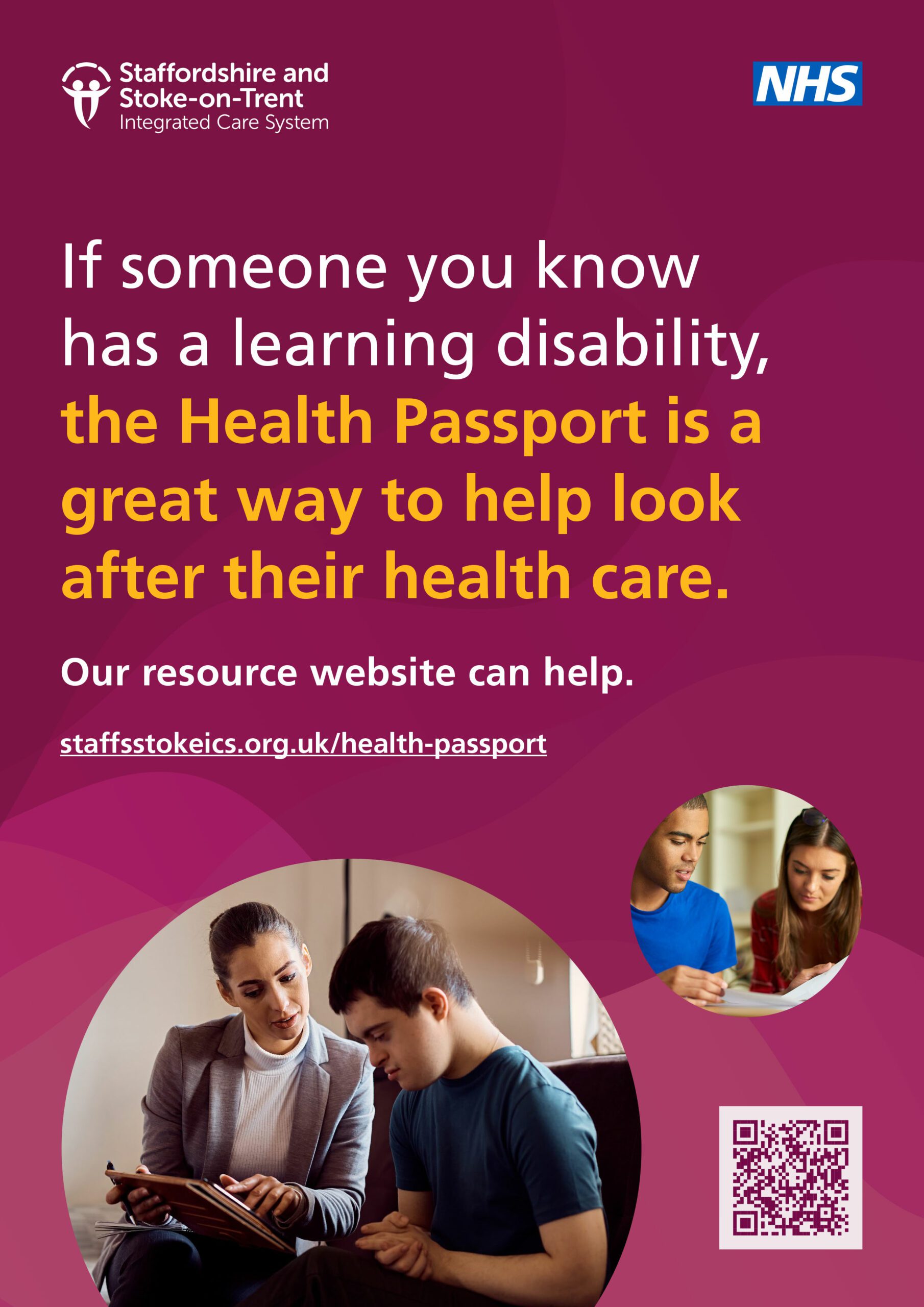 Poster for parents, carers and organisations