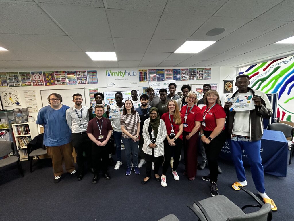 A photo of the summer school learners and partners who participated in the summer school programme.